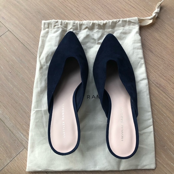 Loeffler Randall Navy Blue Women's Shoes - Picture 8 of 10